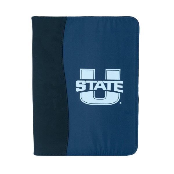 U-State Colorblock Wave Padfolio Navy Black